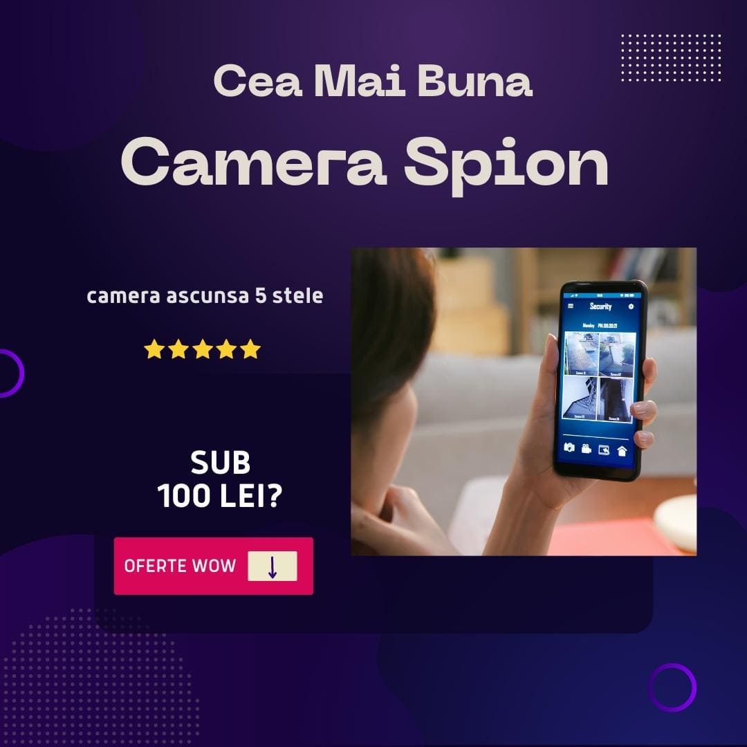 easy to be hurt Suradam east Mini Camera Spion WIFI ➤Cea Mai Buna Camera Ascunsa 2023
